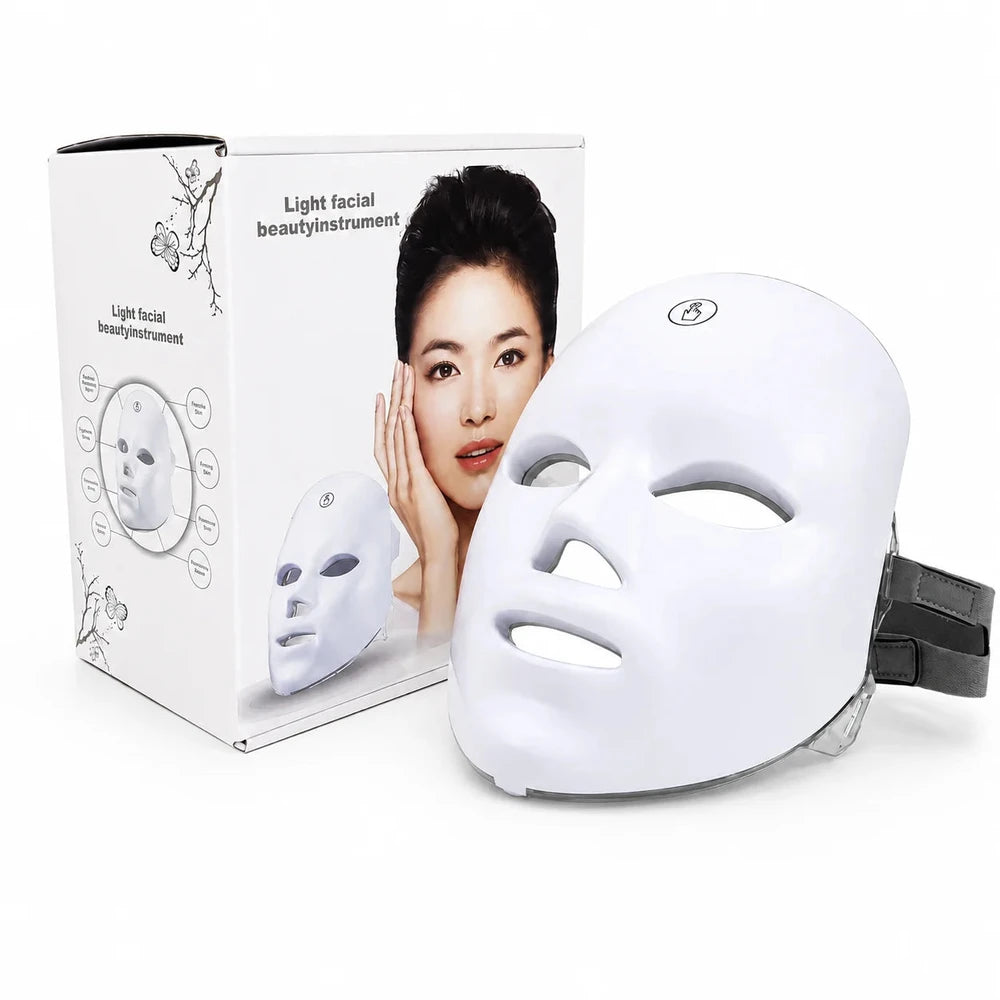 Luva LED 7-Color Light Therapy Skin Mask
