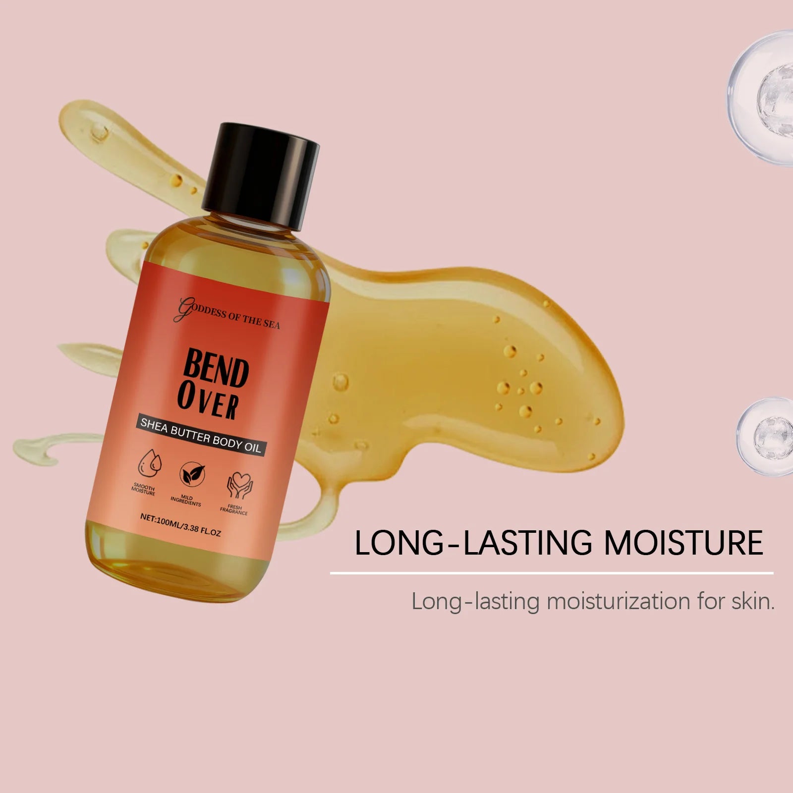 Shea Butter Body Oil for All Skin Types
