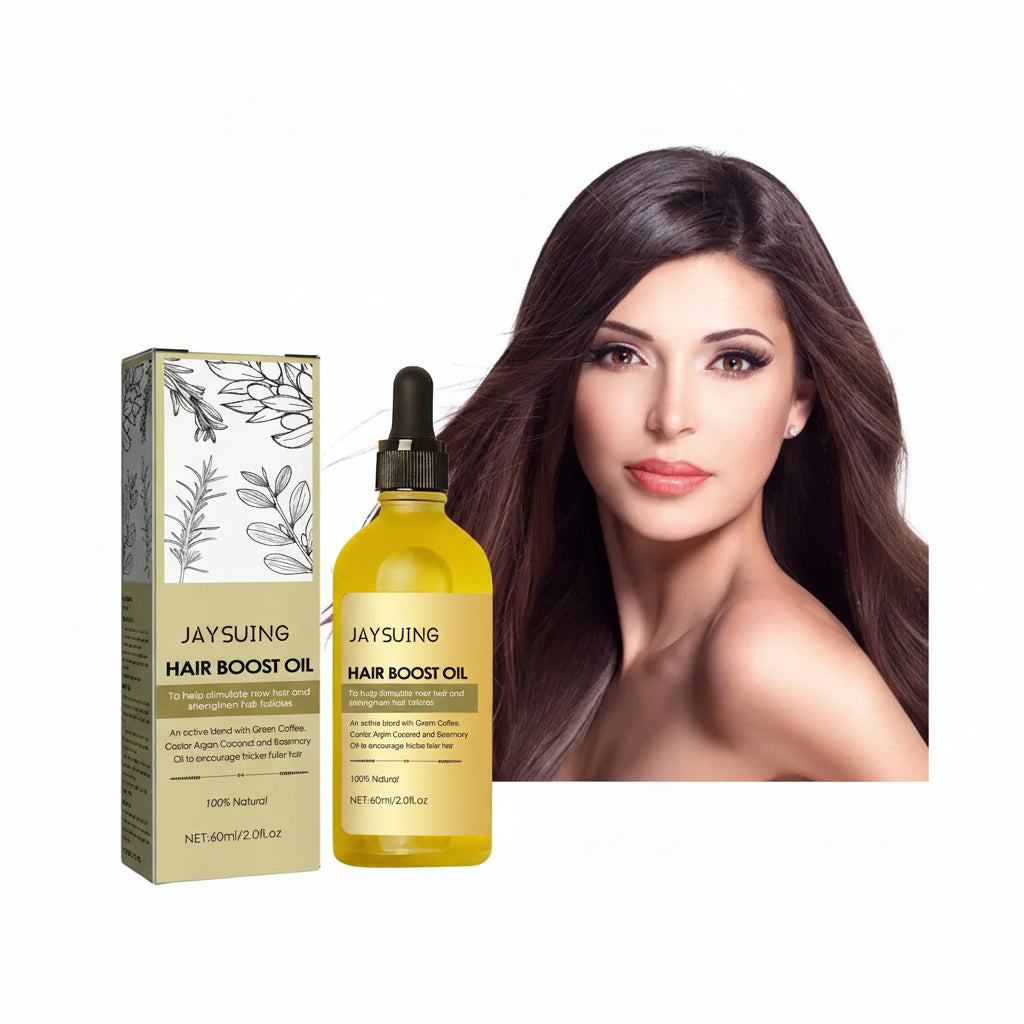 Jaysuing 60ml Rosemary Essential Oil for Hair Boost Prevents Hair Loss Nourishes Scalp Reduces Frizz And Split Ends  Natural Plant-Based