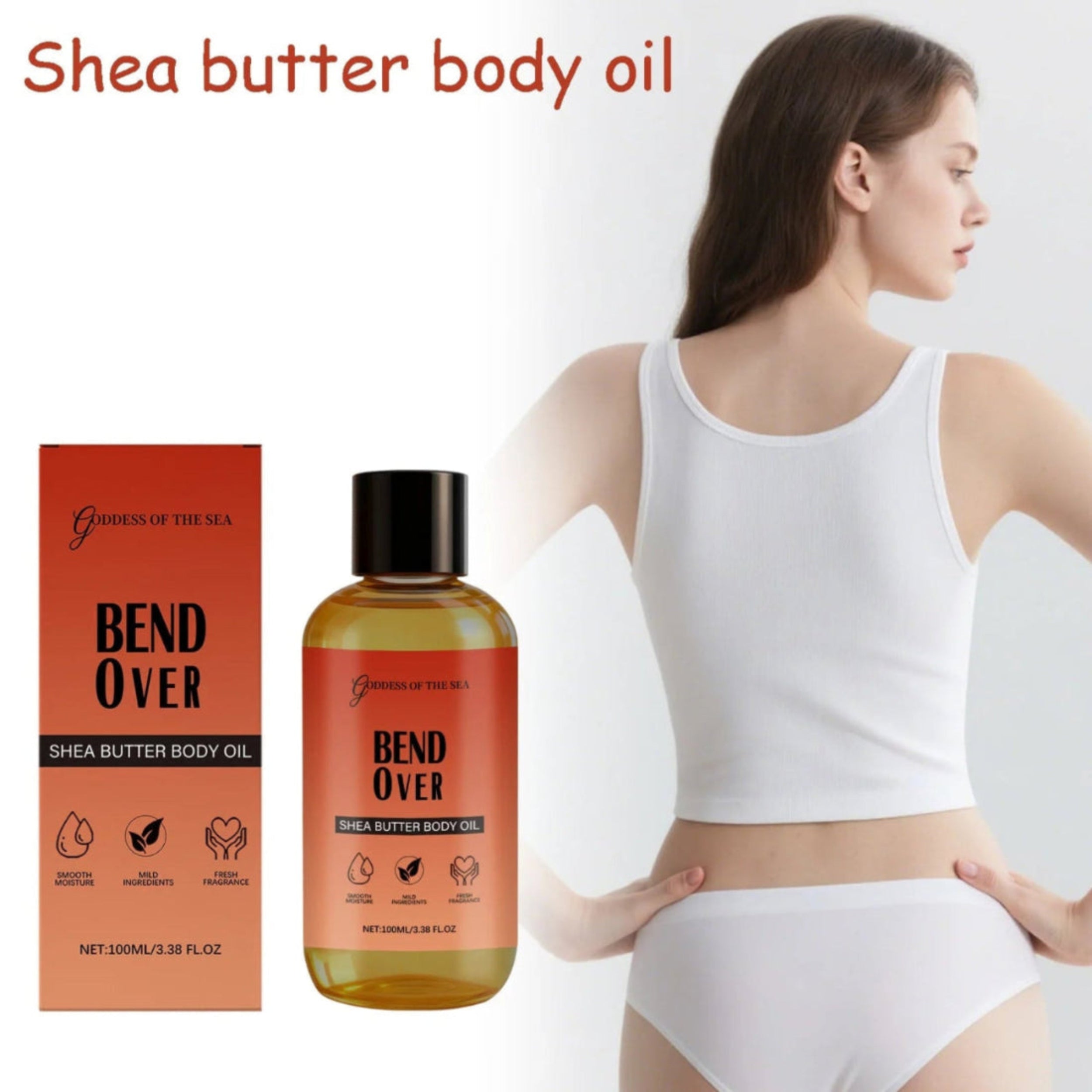 Shea Butter Body Oil for All Skin Types