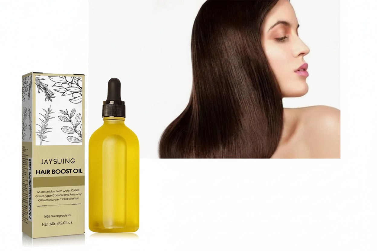 Jaysuing 60ml Rosemary Essential Oil for Hair Boost Prevents Hair Loss Nourishes Scalp Reduces Frizz And Split Ends  Natural Plant-Based