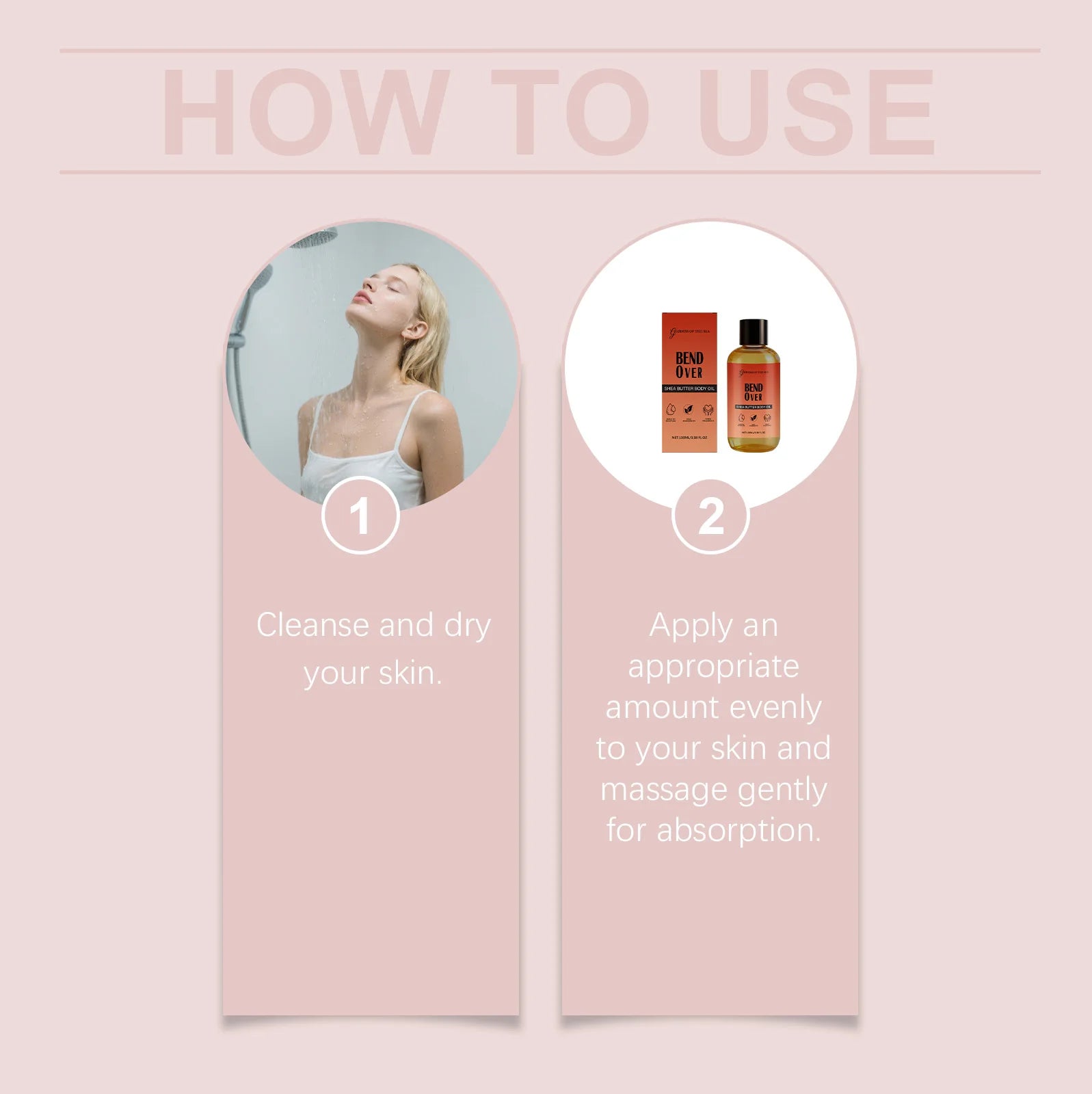 Shea Butter Body Oil for All Skin Types