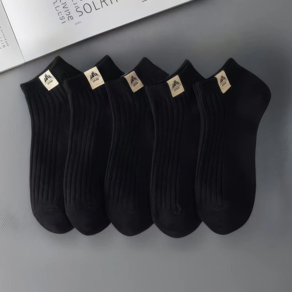 5 Pairs Ultra-Soft Ankle Socks for men and women.