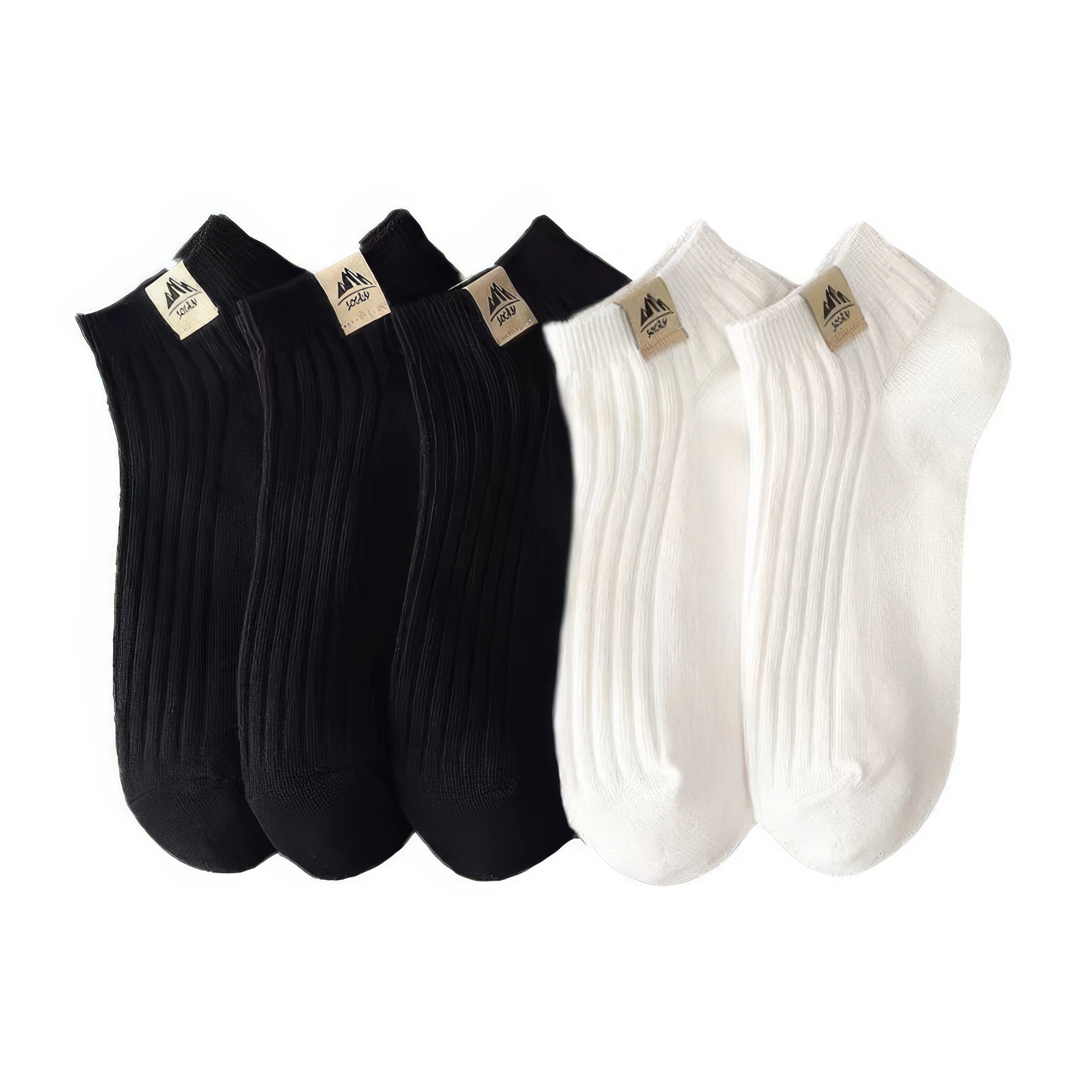 5 Pairs Ultra-Soft Ankle Socks for men and women.