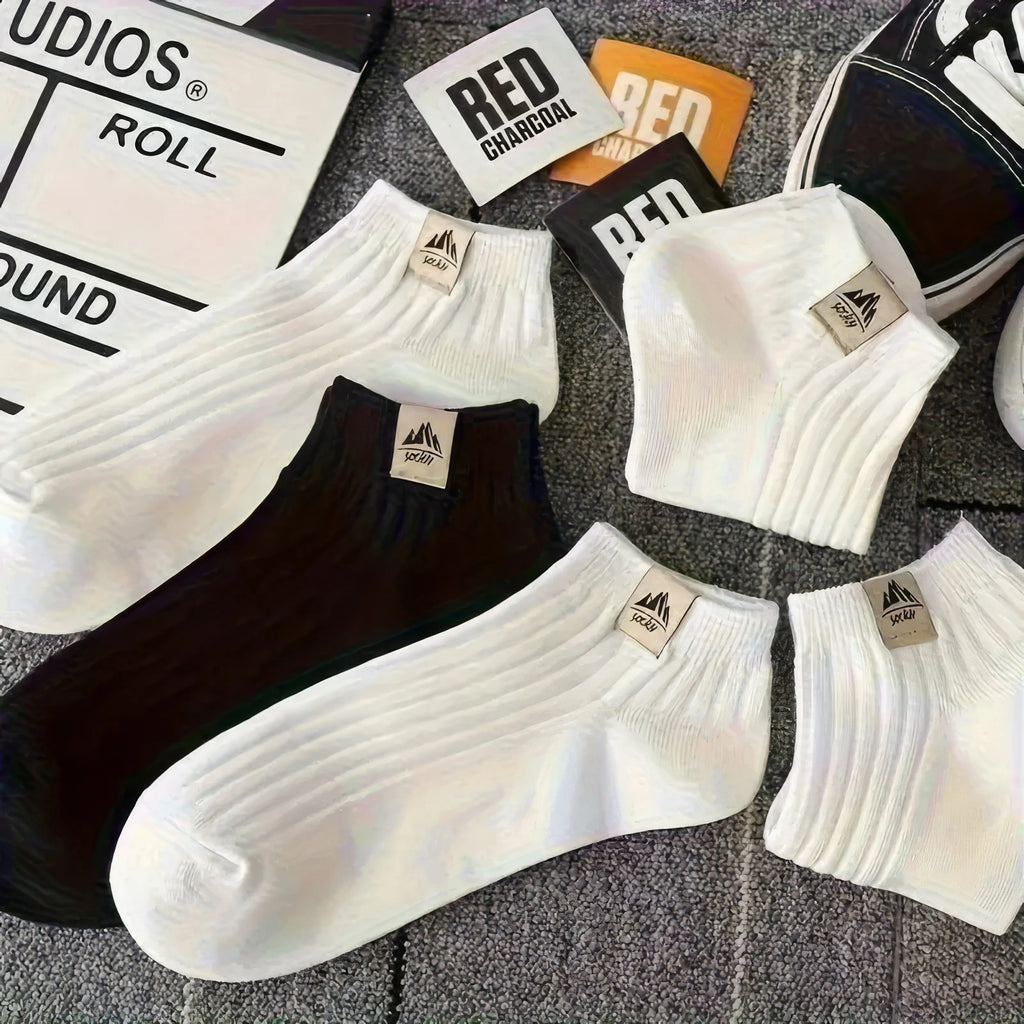 5 Pairs Ultra-Soft Ankle Socks for men and women.