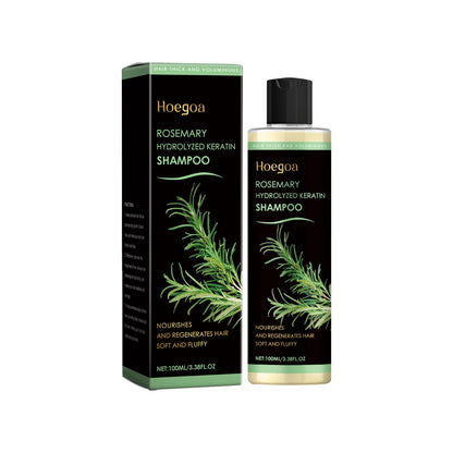 Hoegoa Rosemary Volumizing Shampoo help  to  remove buildup, while leaving your hair feeling clean, soft, smooth, and refreshed.