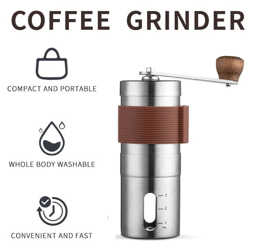 Fine power Coffee grinder.