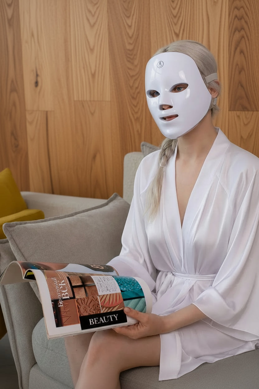 LED 7-Color Light Therapy Skin Mask