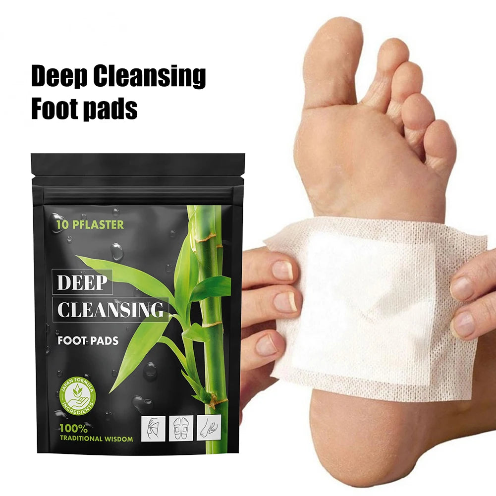 Wormwood Bamboo Charcoal Detox Foot Patches