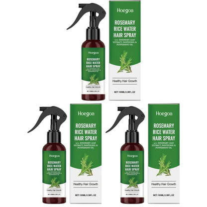 Rosemary Hair Growth Spray with Rice Water nourish the scalp, hydrate hair, and support healthier-looking Hair