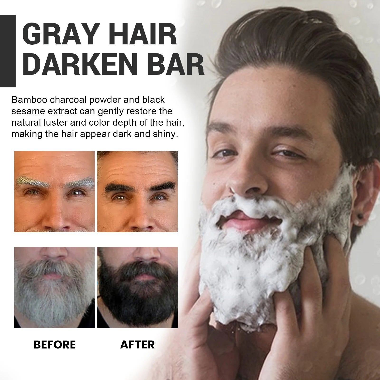 Hair Darkening  Soap