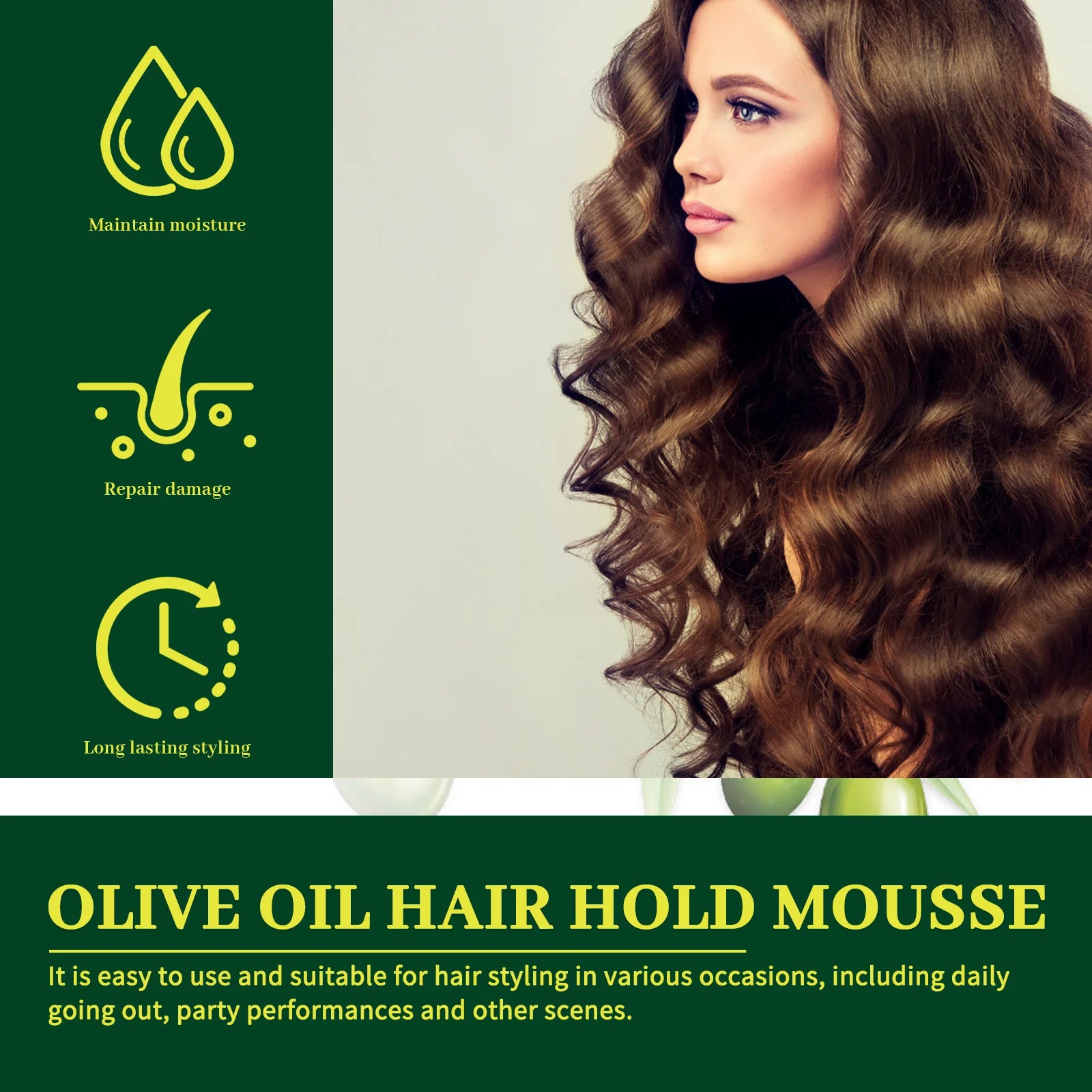 Organic Hair enrichment oil.