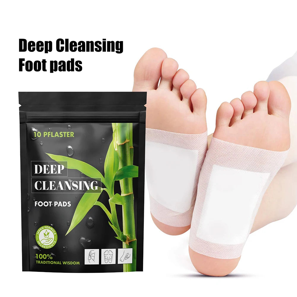 Wormwood Bamboo Charcoal Detox Foot Patches