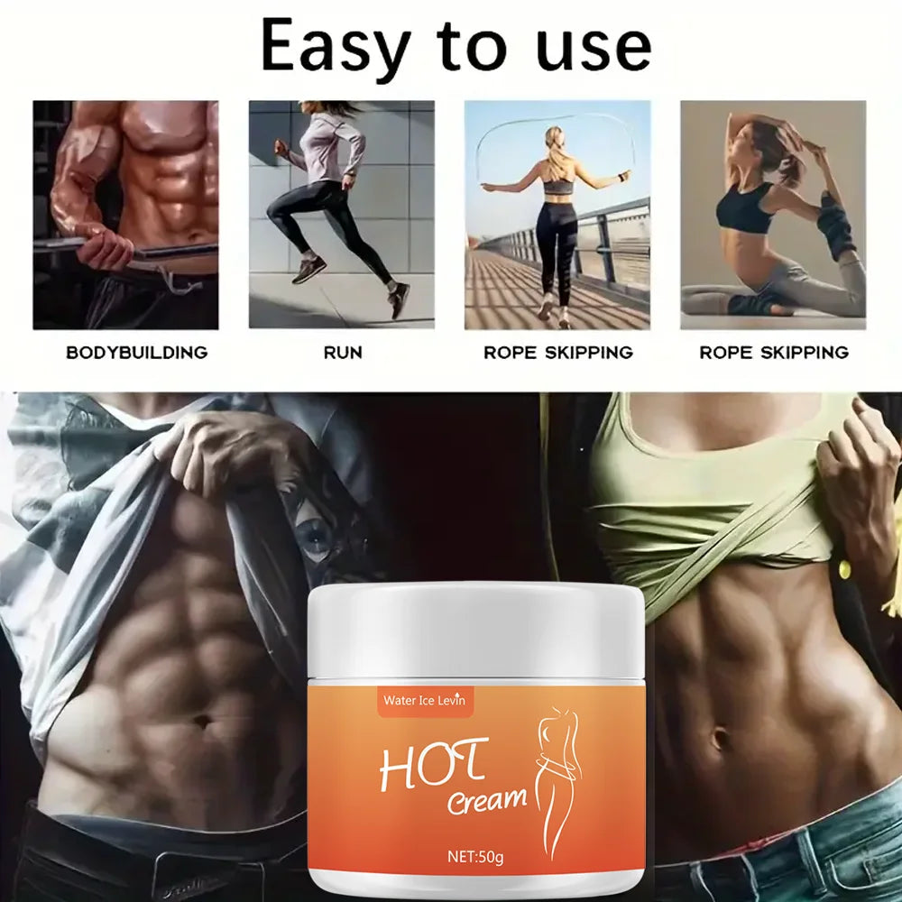 Heat Massage Cream for Muscle Training and Fitness, 50g