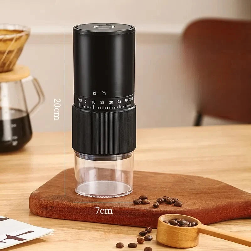 Quick & easy  portable Electric & manual coffee grinder.