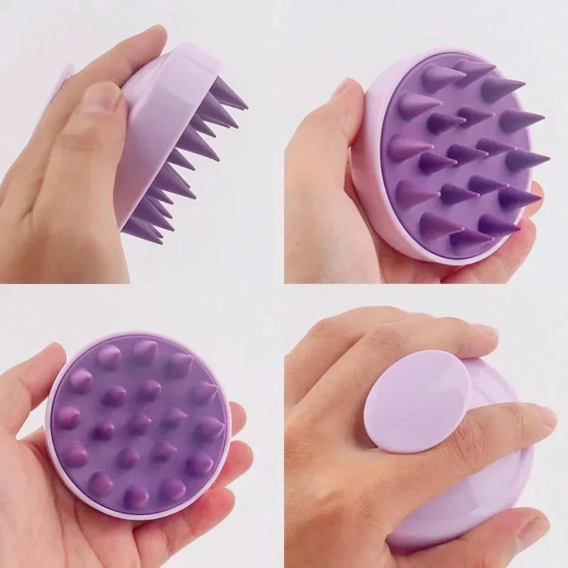 Silicone Scalp Massager & Shampoo Brush