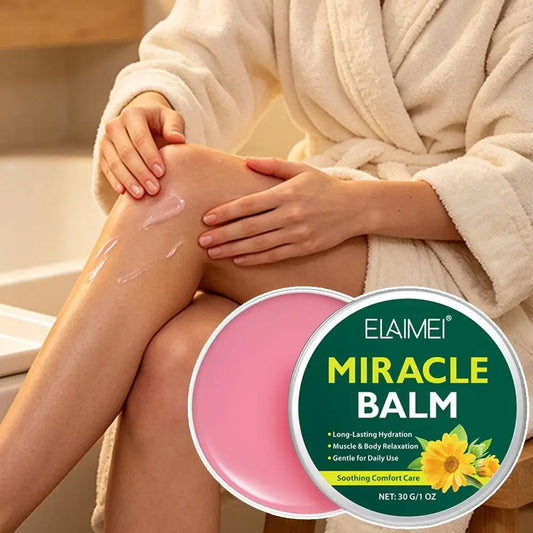 Natural Arnica and Calendula Massage Balm for Muscle and Joint Relief