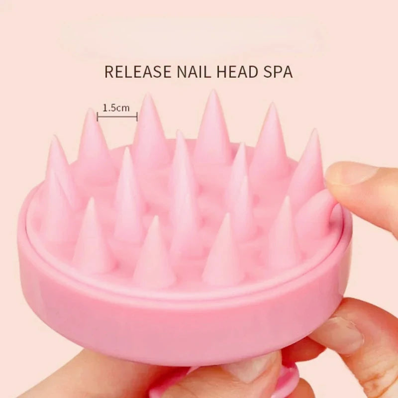 Silicone Scalp Massager & Shampoo Brush