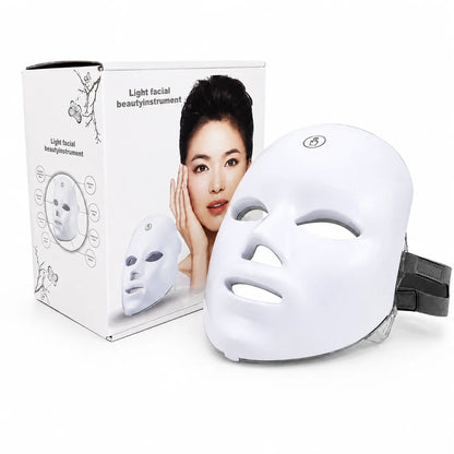 LED 7-Color Light Therapy Skin Mask