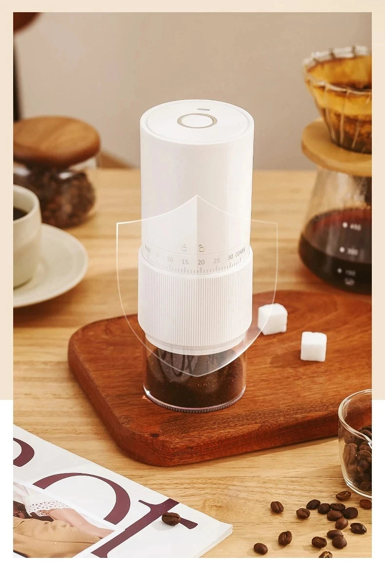 Quick & easy  portable Electric & manual coffee grinder.