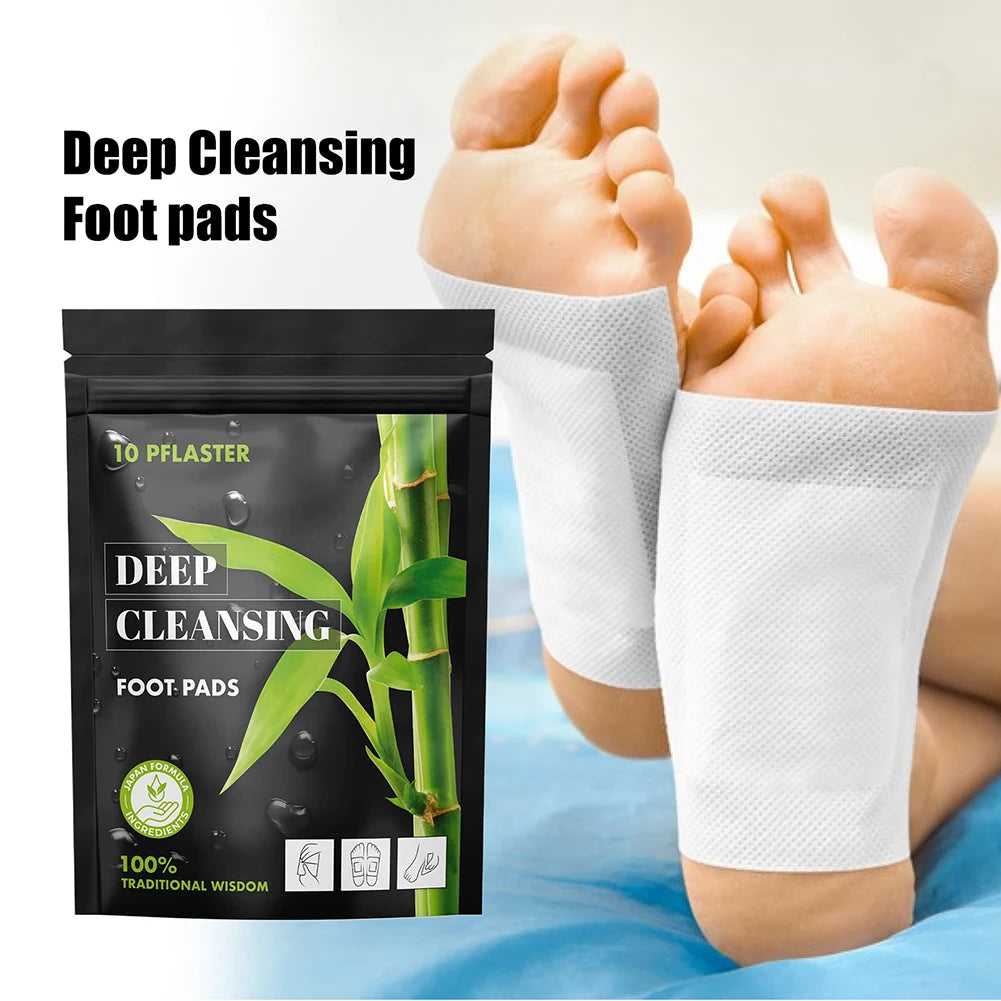 Wormwood Bamboo Charcoal Detox Foot Patches