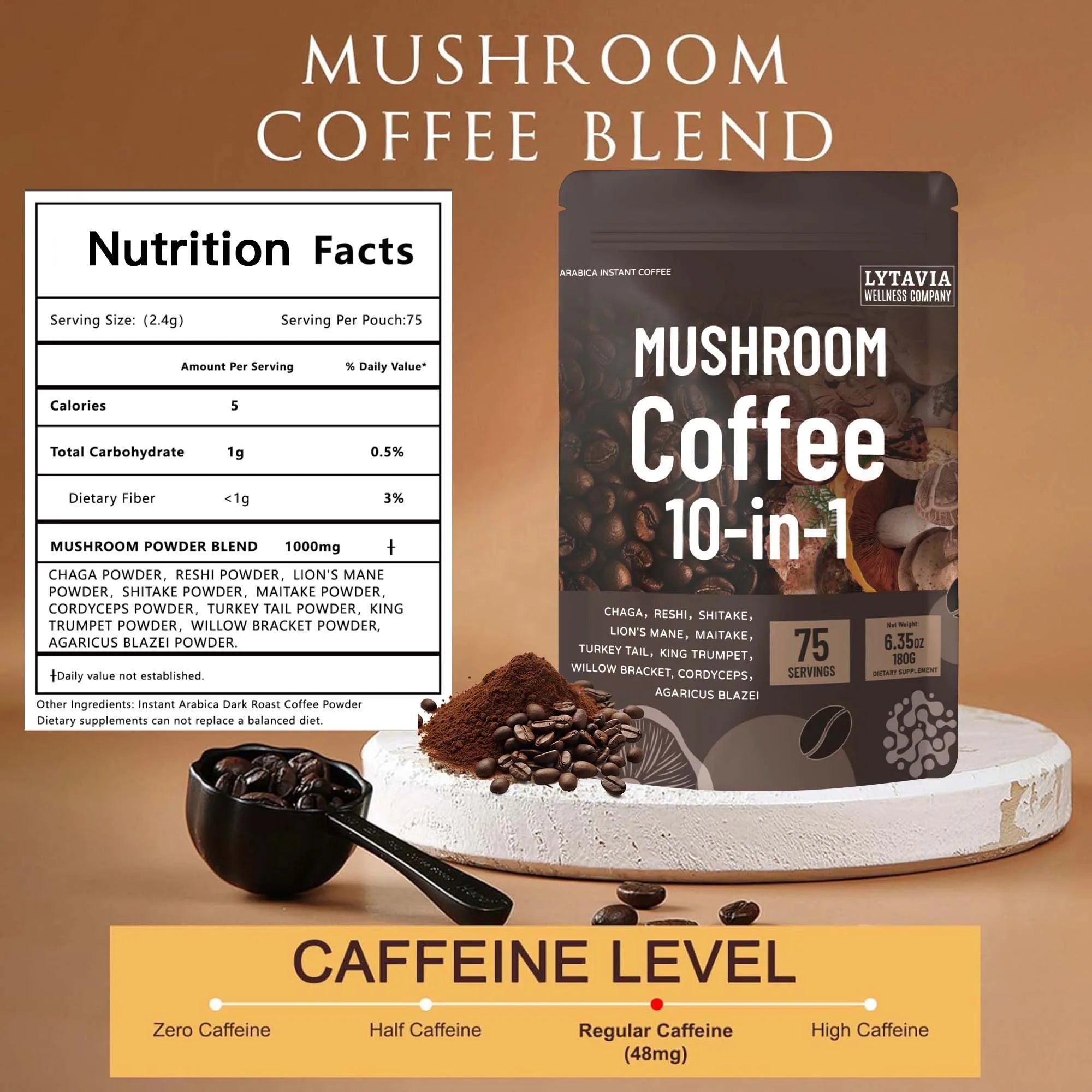 Mushroom Coffee.