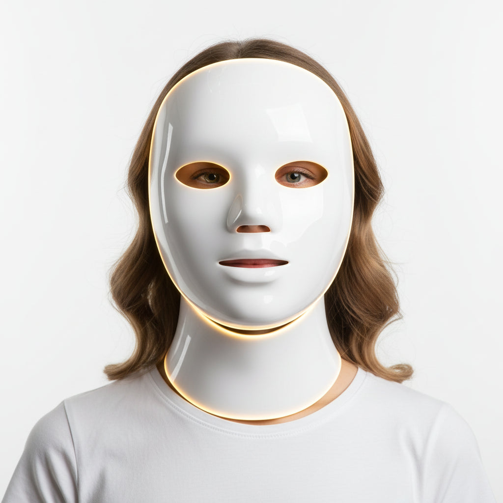 LED Facial & Neck Light Therapy Mask