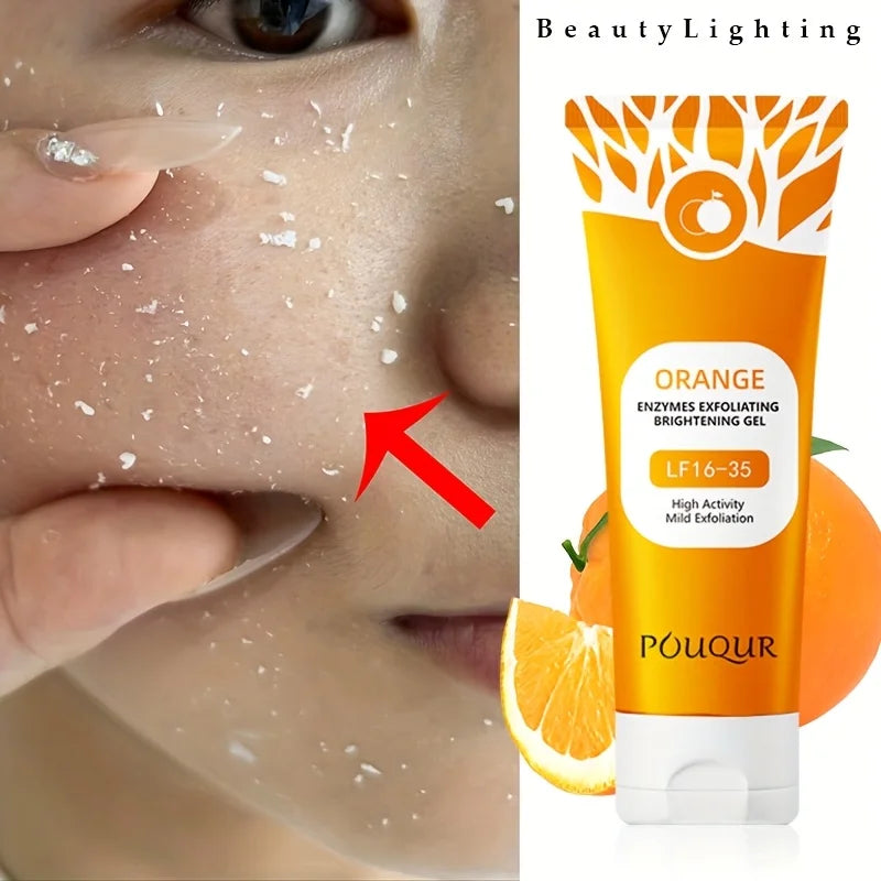 100g Deep Cleaning Exfoliating Gel for Acne Prone Skin Facial Scrub Whitening Repair Moisturizer to Remove Blemishes