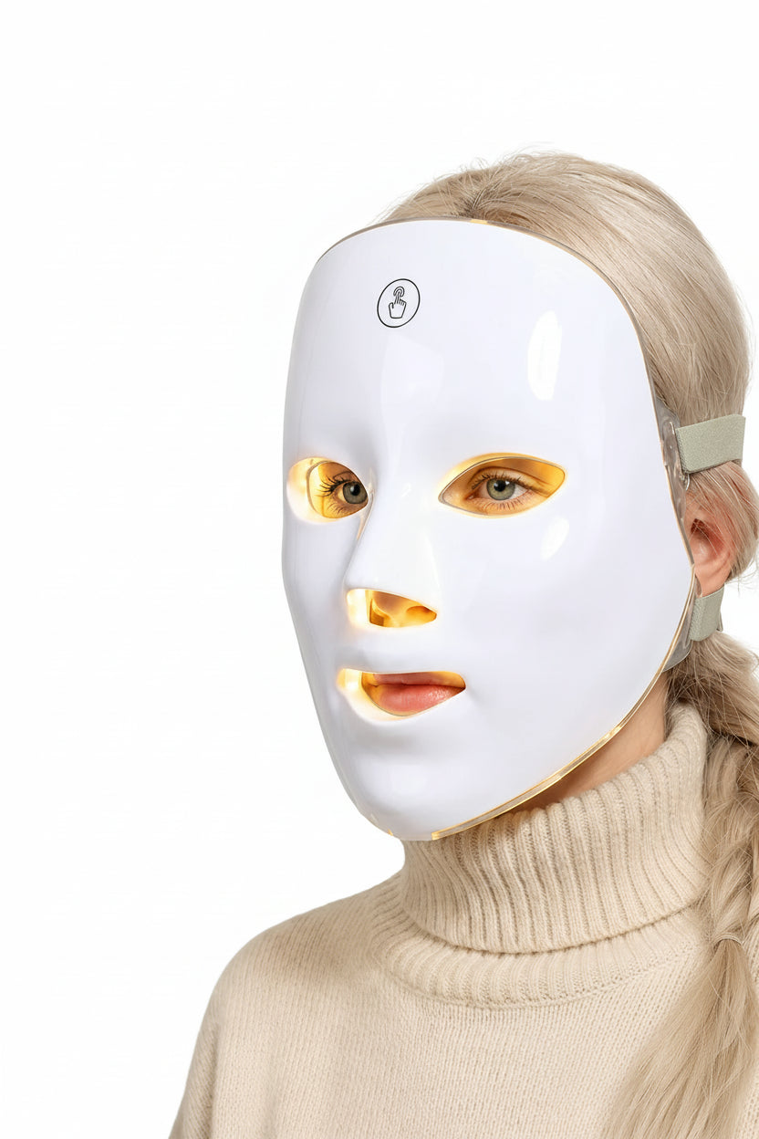 LED 7-Color Light Therapy Skin Mask