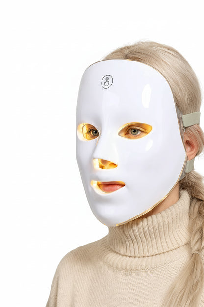 LED 7-Color Light Therapy Skin Mask