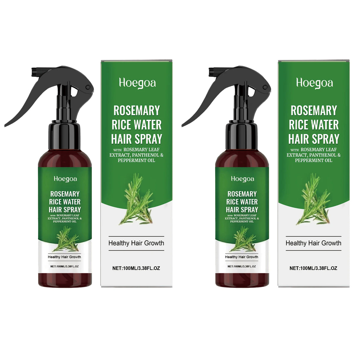 Rosemary Hair Growth Spray with Rice Water nourish the scalp, hydrate hair, and support healthier-looking Hair