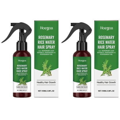 Rosemary Hair Growth Spray with Rice Water nourish the scalp, hydrate hair, and support healthier-looking Hair