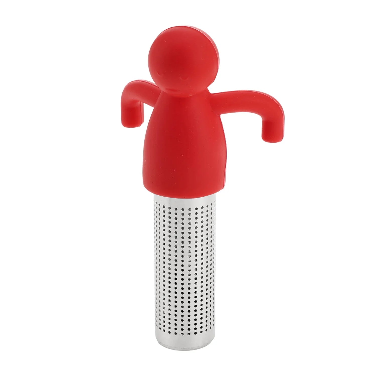 Creative humanoid tea filter.