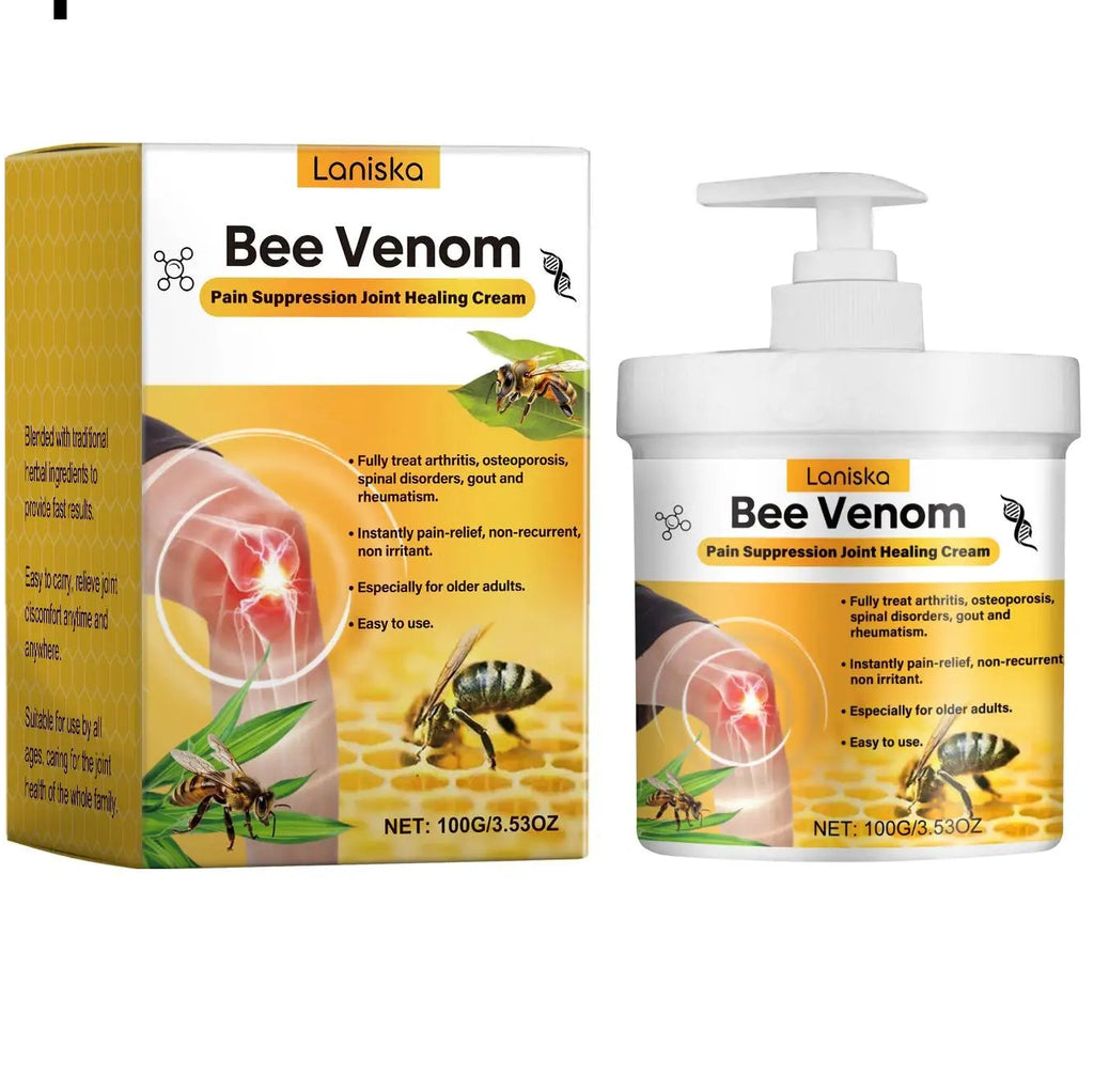 Bee Venom a Soothing Moisturizing Lotion for joint pain relief.