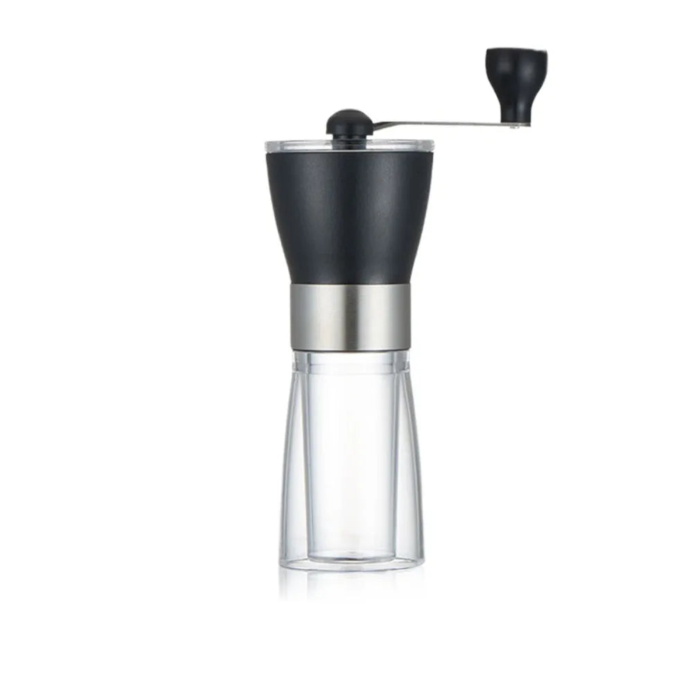 Coffee beans to fine powder.