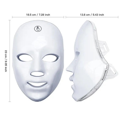 LED 7-Color Light Therapy Skin Mask