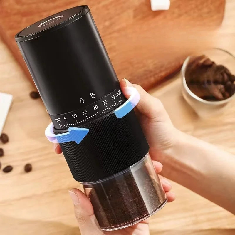 Quick & easy  portable Electric & manual coffee grinder.