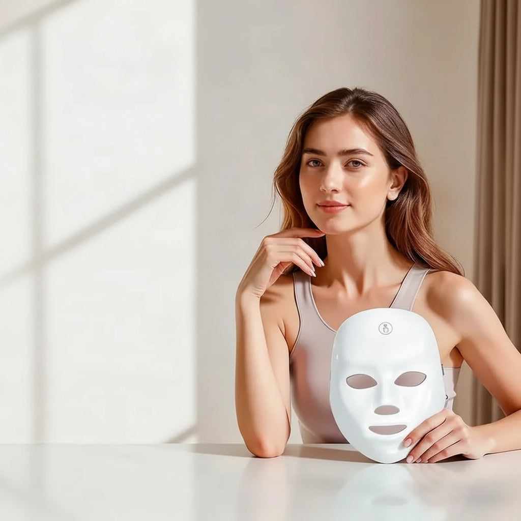 LED 7-Color Light Therapy Skin Mask