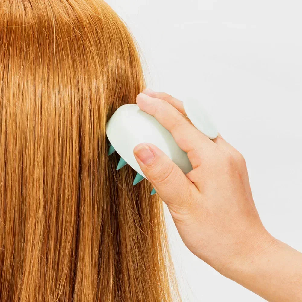 Silicone Scalp Massager & Shampoo Brush
