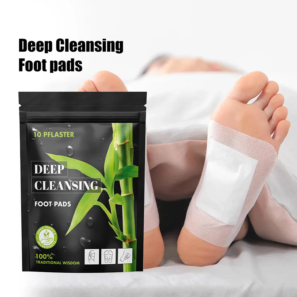 Wormwood Bamboo Charcoal Detox Foot Patches