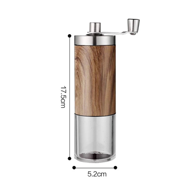 Portable adjustable coffee grinder.